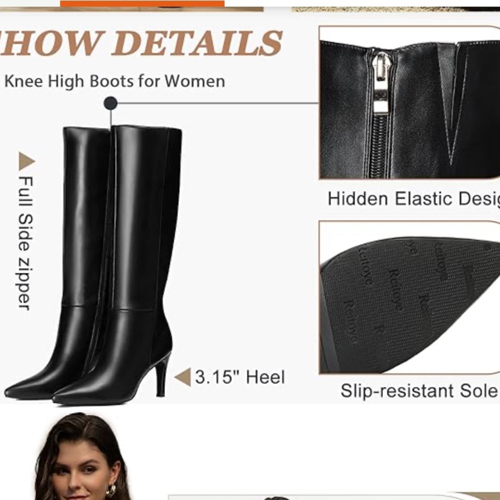 Knee high boots - Picture 9 of 15